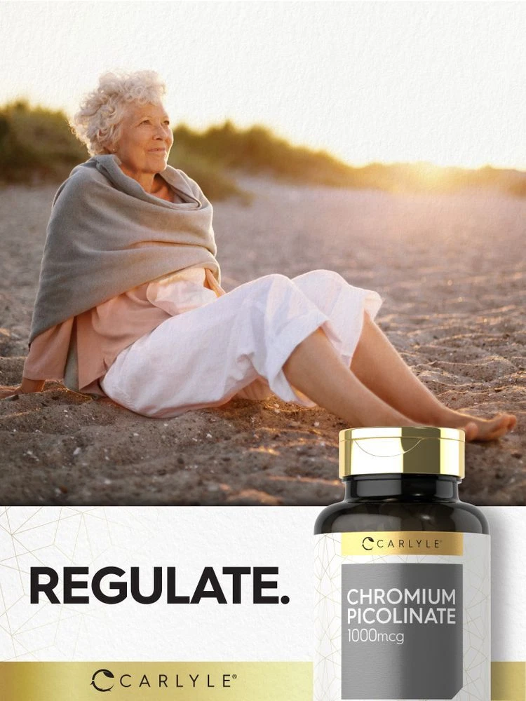 Bottle of Ultra Chromium Picolinate 1000mcg to support health and wellness