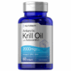 Bottle of Horbaach Krill Oil 2000mg to support health and wellness