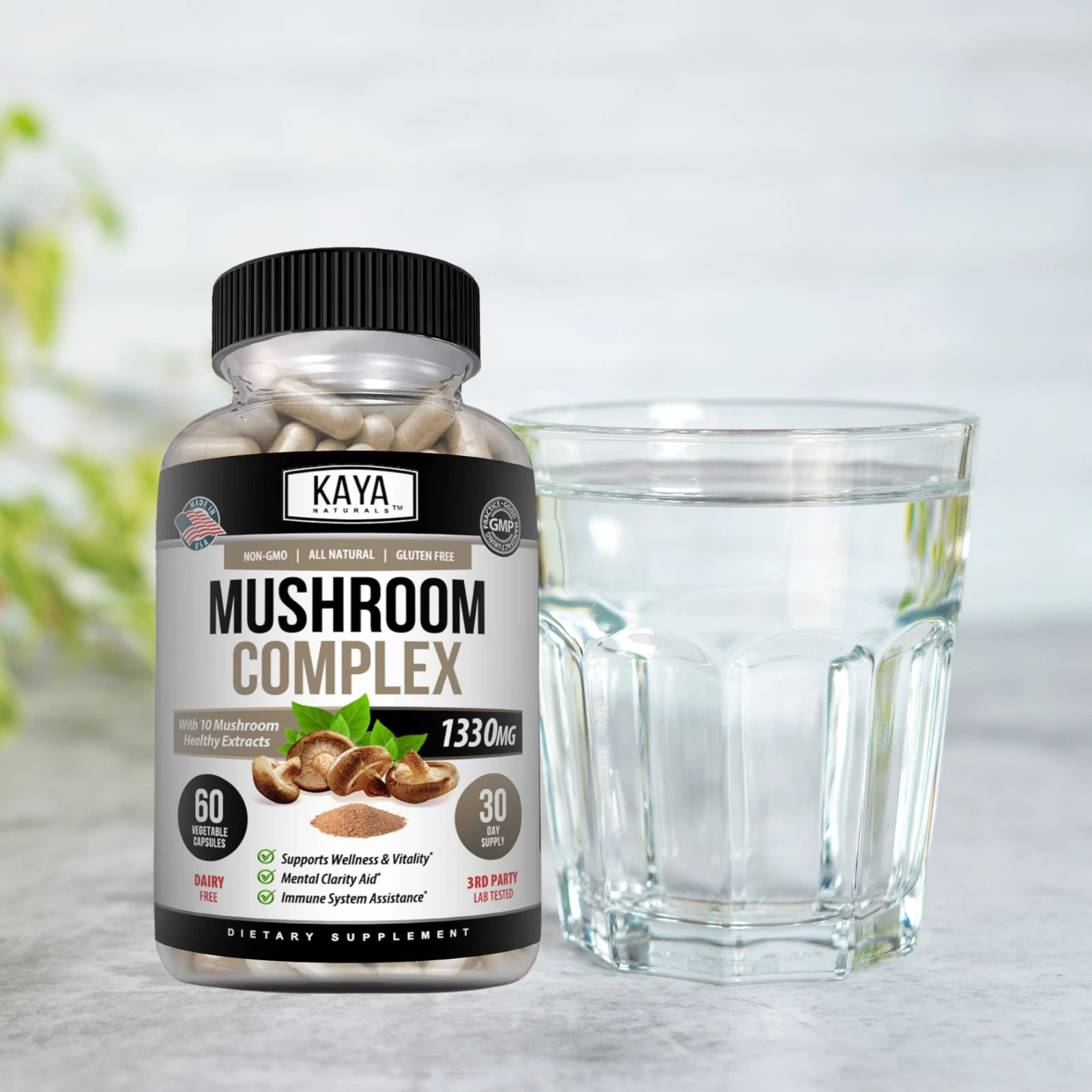 Bottle of Immune Support Gummies with zinc, immune support to support health and wellness
