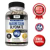 Bottle of Magnesium Glycinate 183mg with magnesium, sleep & stress support to support health and wellness